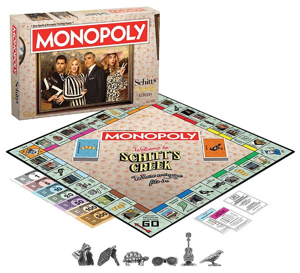 USAopoly Monopoly Schitts Creek Collectors Edition Board Game Brand New