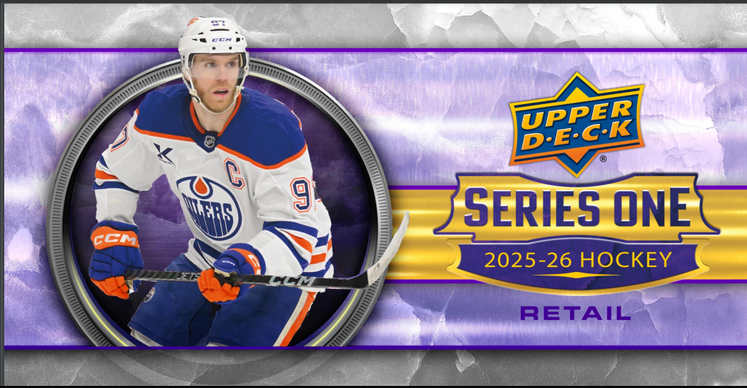 (PRE ORDER) 2025/26 Upper Deck NHL Hockey Series 1 Tin Factory Sealed