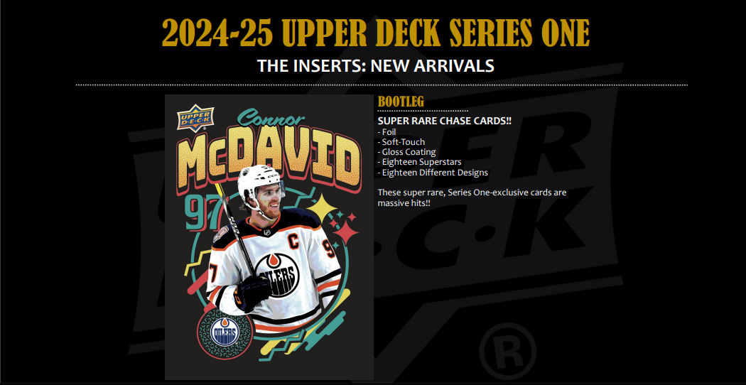 (PRE ORDER) 2025/26 Upper Deck NHL Hockey Series 1 Tin Factory Sealed