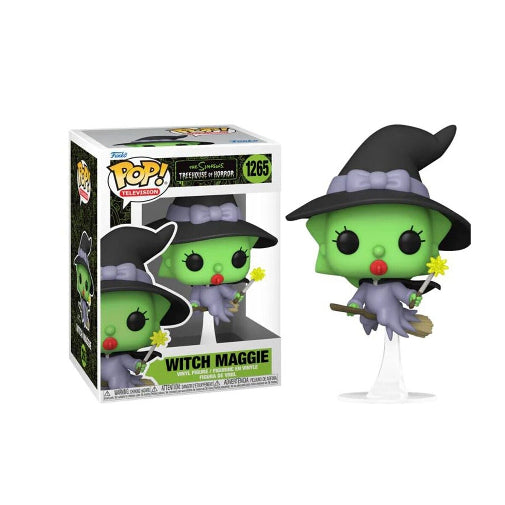 Funko Pop TV Horror The Simpsons Witch Maggie Vinyl Figure Brand New