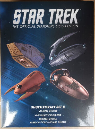 Eaglemoss Star Trek Shuttlecraft Collection Set #8 Spaceships Ships Brand New