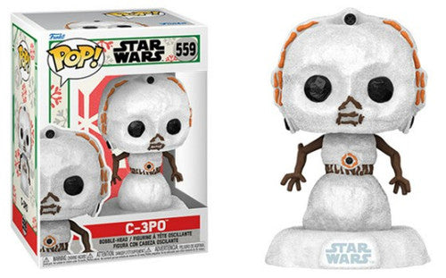 Funko POP Holiday Movies Star Wars Set Of 5 Snowman Vinyl Action Figures New