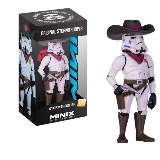 MINIX Movies Star Wars Cowboy Stormtrooper Vinyl Figure New