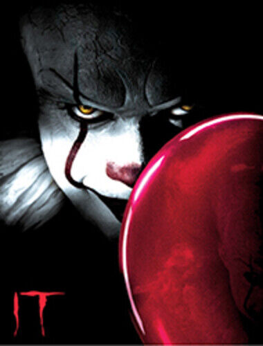 Northwest Horror 50x60 Stephen King IT Pennywise Blanket Throw Brand New