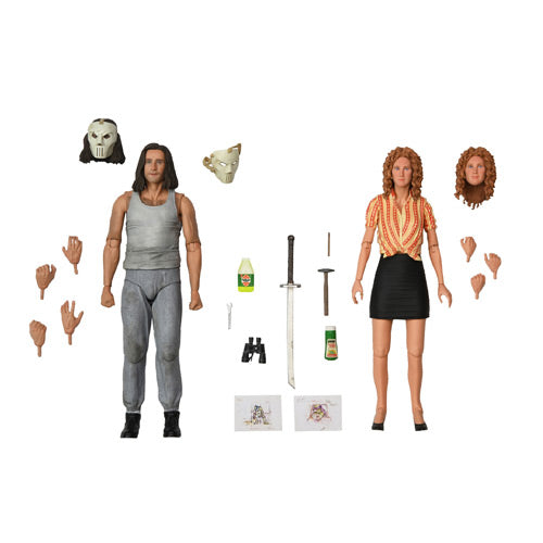 TMNT 1990 Turtles Casey Jones & April O'Neil Farm 2 Pack Action Figures Set