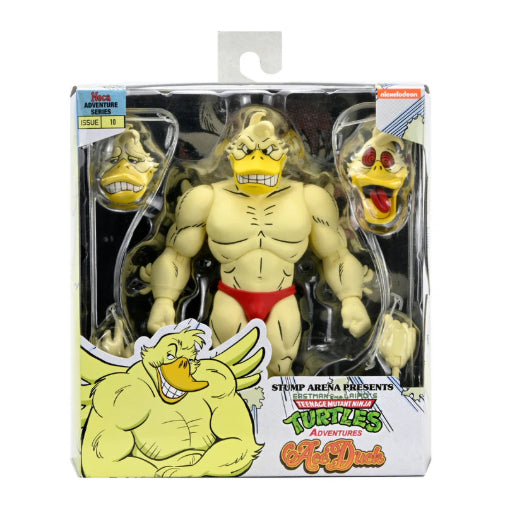 NECA TMNT Ninja Turtles Archie Comics Stump Wrestling Ace Duck Action Figure New
