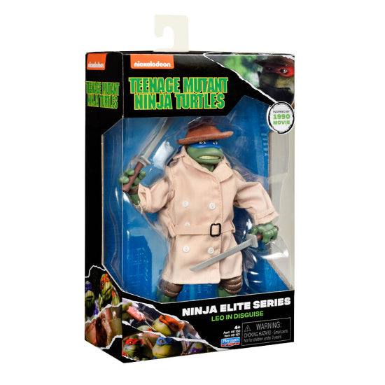 TMNT Ninja Turtles Classic Elite Leonardo Action Figure New