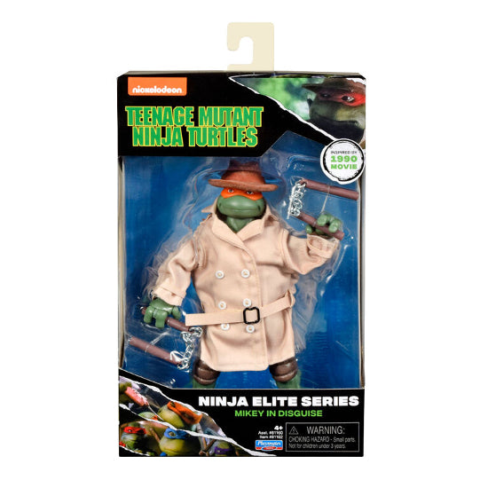 TMNT Ninja Turtles Classic Elite Michelangelo Action Figure New
