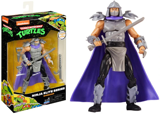 TMNT Ninja Turtles Classic Elite Shredder Action Figure New