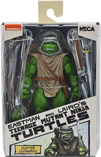 NECA TMNT Ninja Turtles Mirage Comics Hunter Leonardo Action Figure New