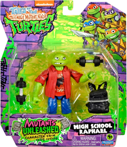Playmates TMNT Ninja Turtles Mutants Unleased Raphael Action Figure New