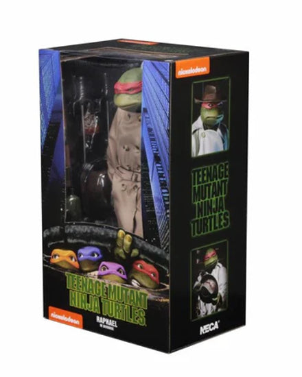 NECA TMNT Ninja Turtles 1990 Movie 18" Raphael Disguise Action Figure New