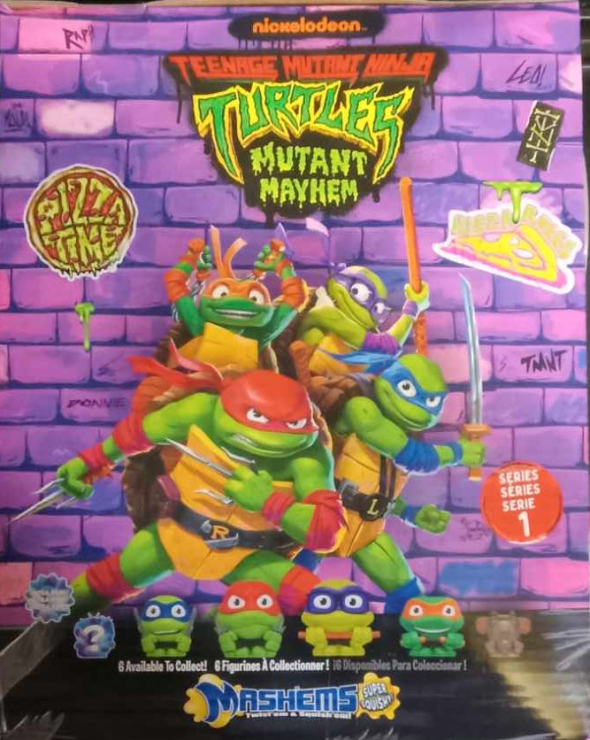 Mashems TMNT Teenage Mutant Ninja Turtles Display Box/Case Of 20 Spheres Toys New