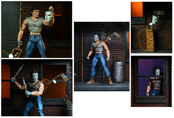 NECA TMNT Ninja Turtles Mirage Comics Casey Jones Action Figure Brand New