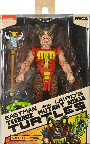 NECA TMNT Ninja Turtles Mirage Comics Savanti Romero Figure New