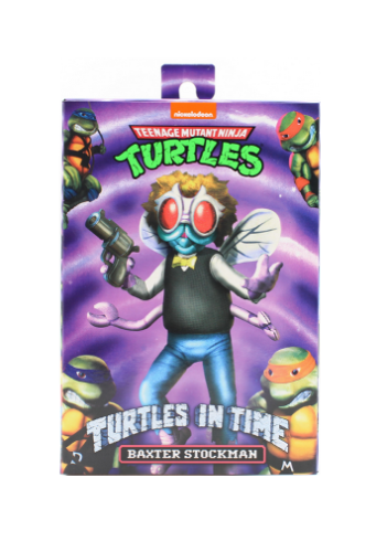NECA TMNT Ninja Turtles In Time Ultimate Baxter Stockman Action Figure Brand New
