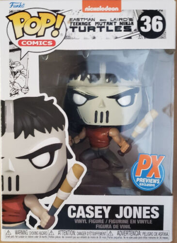 Funko Pop TMNT Ninja Turtles Casey Jones PX Vinyl Action Figure New