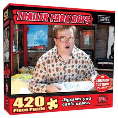 Chunky Custard Trailer Park Boys Bubbles Greasy Series 420 Piece Puzzle New