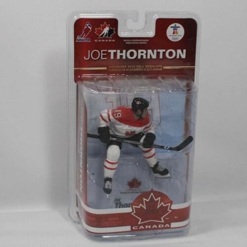 McFarlane Team Canada Sharks Leafs Joe Thornton Action Figure Brand New