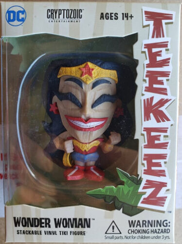 Cryptozoic DC Teekeez Wonder Woman 3" Vinyl Action Figure Brand New