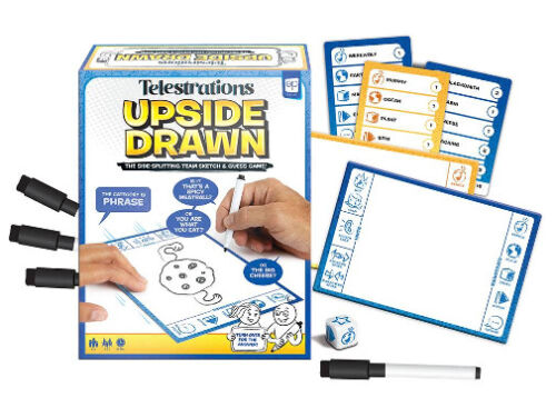 Telestrations Upside Drawn Party Game Brand New