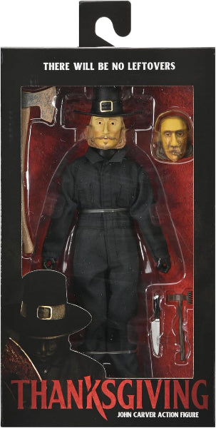 NECA Thanksgiving John Carver 8" Clothed Action Figure New