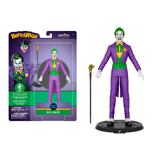 Noble Collection The Joker Bendyfig Action Figure Brand New