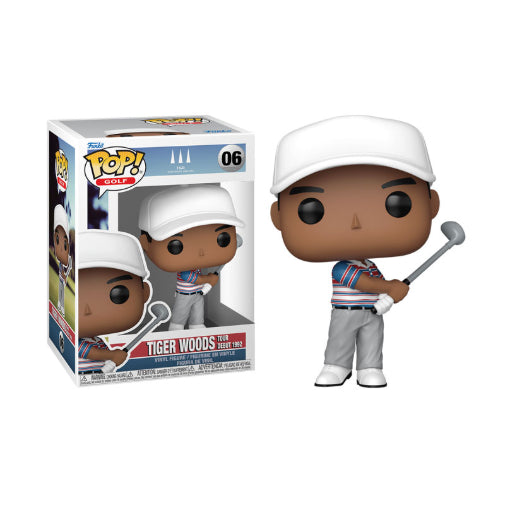 Funko POP Sports Golf Tiger Woods 1992 Tour Debut Vinyl Figure New
