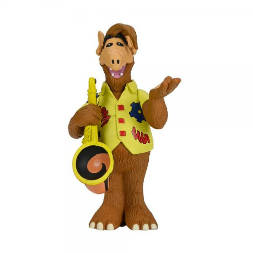 NECA Toony Classic's ALF With Saxaphone Action Figure Brand New