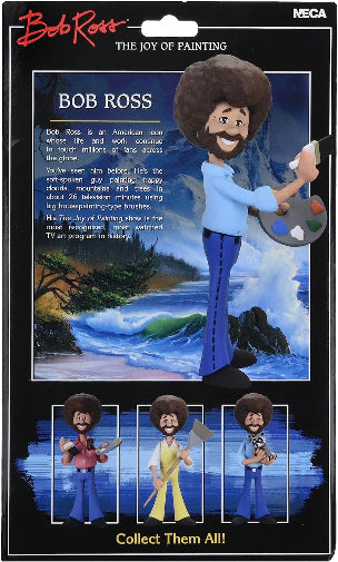 NECA Toony Classic Bob Ross 6" Vinyl Action Figure Brand New