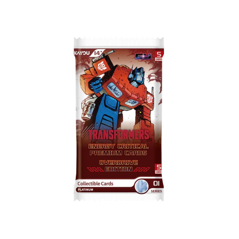 KAYOU Transformers Energy Critical Card Overload Edition Series 1 Box Factory Sealed