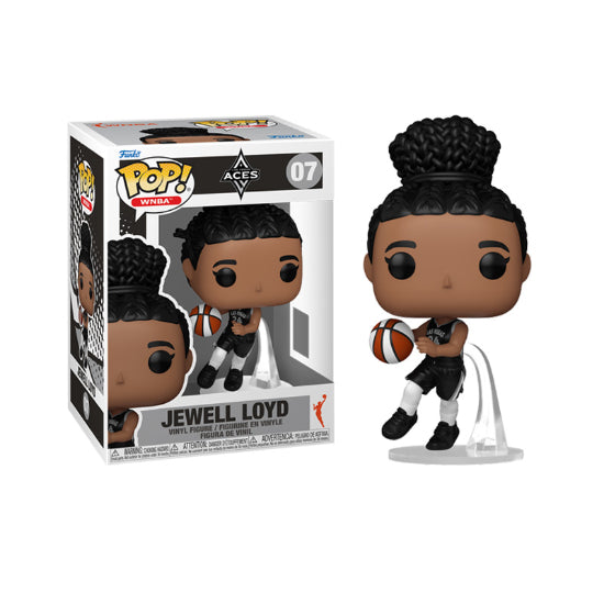 Funko POP Sports WNBA Basketball Aces Jewell Loyd Vinyl Figure New