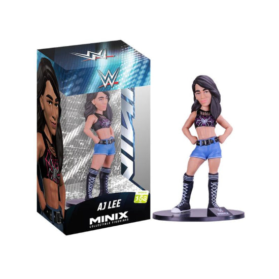 Minix Sports WWE Wrestling AJ Lee Vinyl Action Figure New