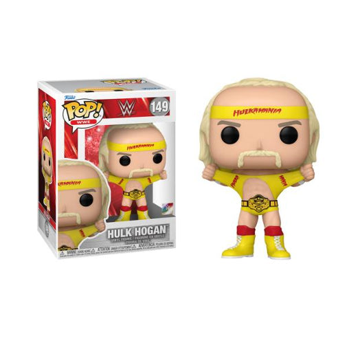 Funko POP WWE Wrestling Hulk Hogan With Belt Vinyl Action Figure New