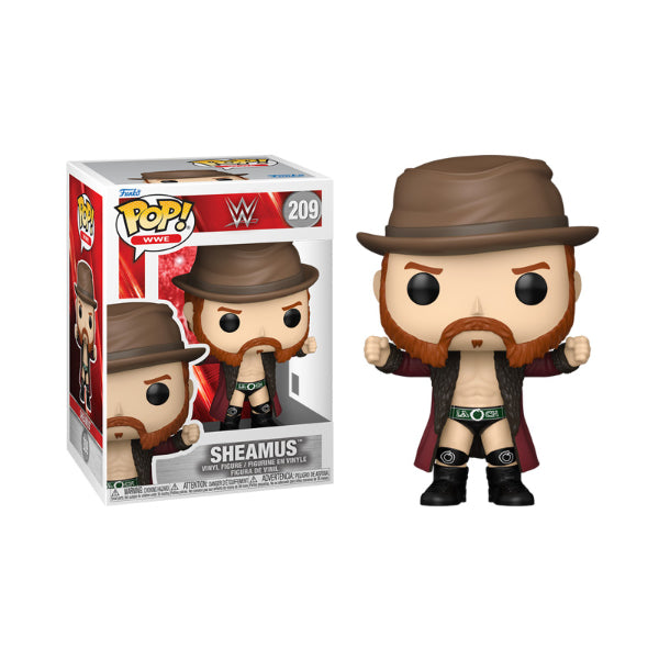 Funko POP TV Entertainment WWE Wrestling Sheamus Vinyl Figure New