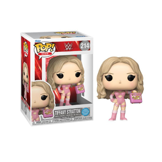 Funko POP WWE Wrestling Tiffany Stratton Glitter Vinyl Figure New