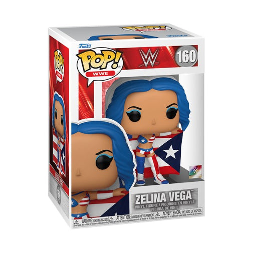 Funko POP TV WWE Wrestling Zelina Vega Vinyl Action Figure Brand New