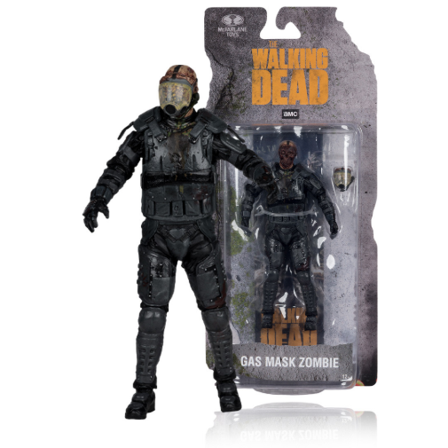 McFarlane Toys The Walking Dead Wave 3 Gas Mask Zombie Action Figure New