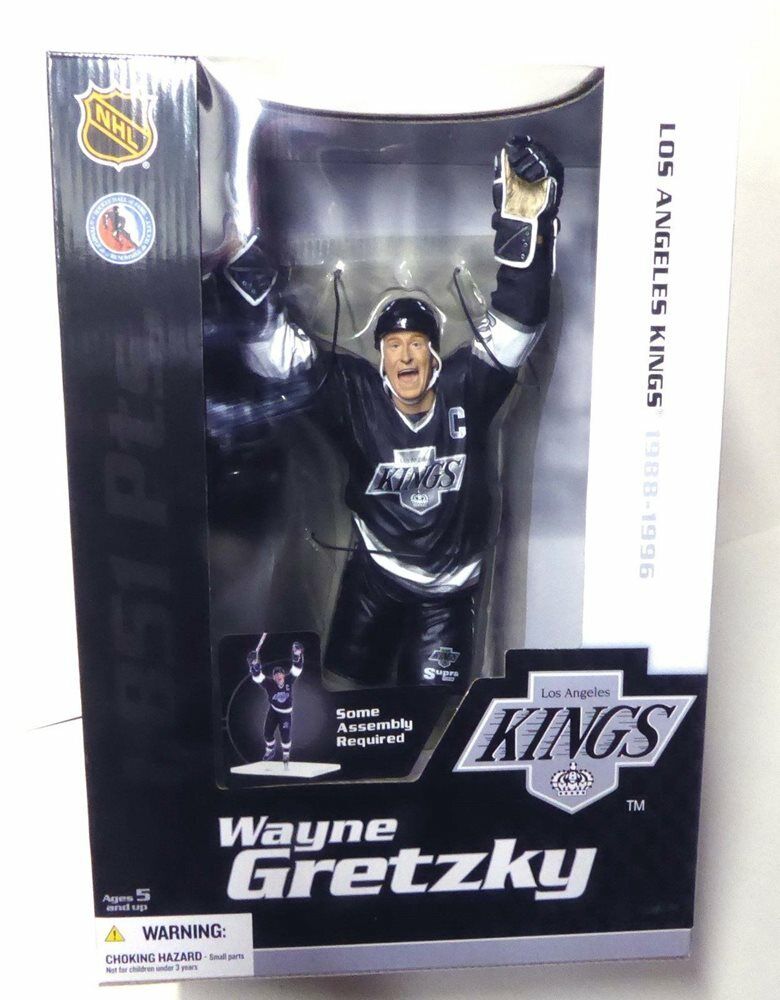 McFarlane Los Angeles Kings Wayne Gretzky The Great One 12" Action Figure New