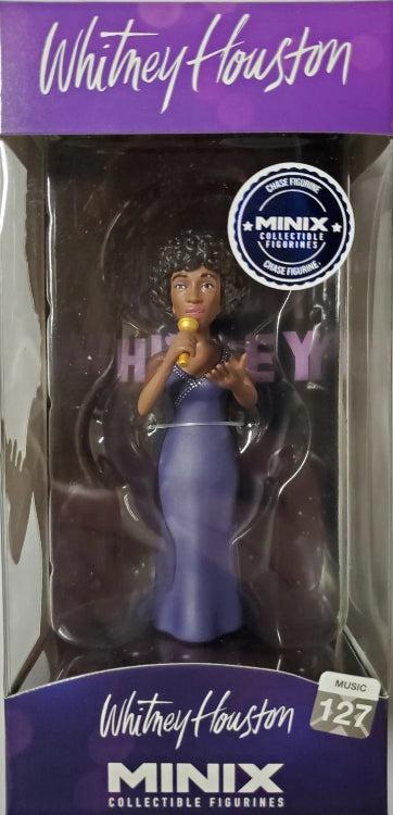 Minix Music Whitney Houston CHASE Collector Level Vinyl Action Figure New