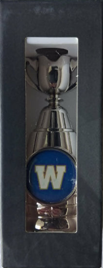 CFL Canadian Football Winnipeg Blue Bombers 3 1/4 Replica Grey Cup New