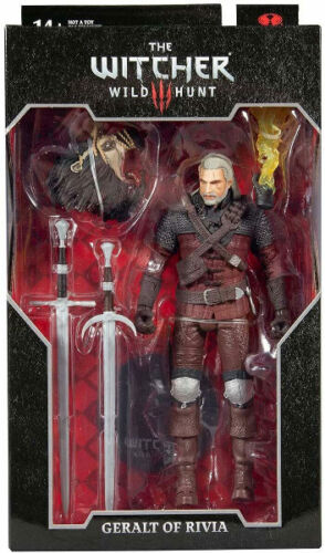 McFarlane Toys The Witcher Wave 2 Geralt Of Rivia 7" Action Figure Brand New