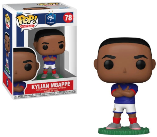 Funko POP World Cup 2026 Soccer Team France Kylian Mbappe Vinyl Figure New