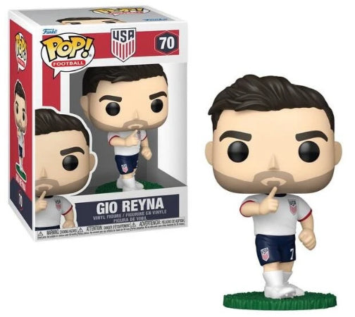 Funko POP World Cup 2026 Soccer Team USA Giovani Reyna Vinyl Figure New