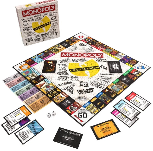 USAopoly Wu-Tang Clan Monopoly Collectors Edition Board Game New Sealed