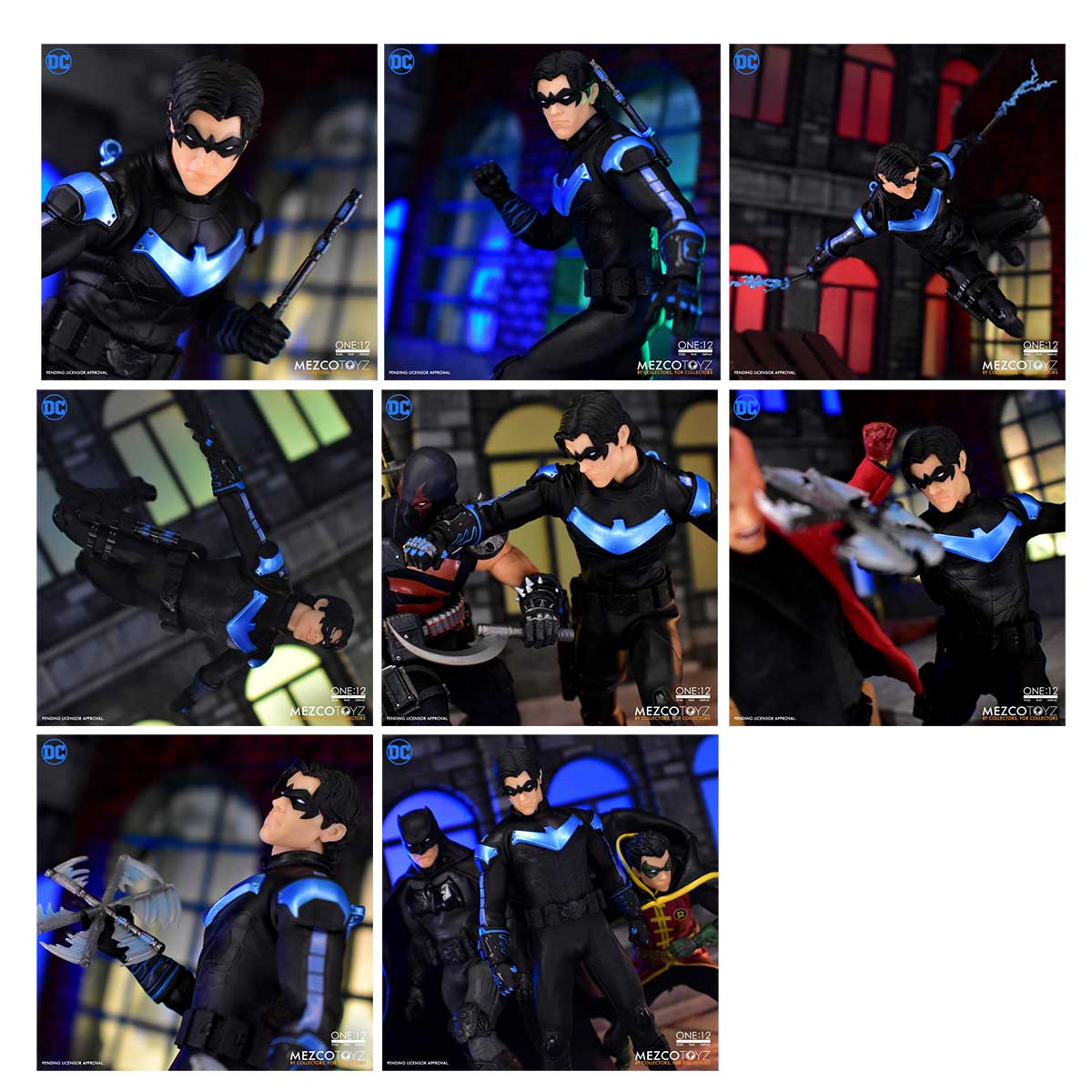 (PRE ORDER) Mezco Toys 1:12 Collective Nightwing Action Figure Brand New