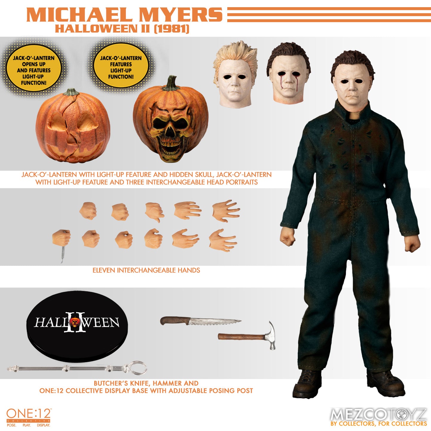Mezco Toyz Toys 1:12 Collective Action Figure Halloween Michael Myers Brand New
