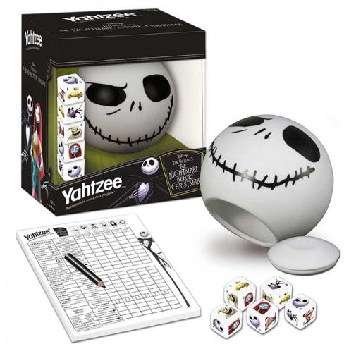 Yahtzee Disney Nightmare Before Christmas Dice Game Brand New