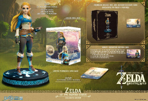 Dark Horse Legend Zelda: Breath of Wild Zelda Light Up Statue New