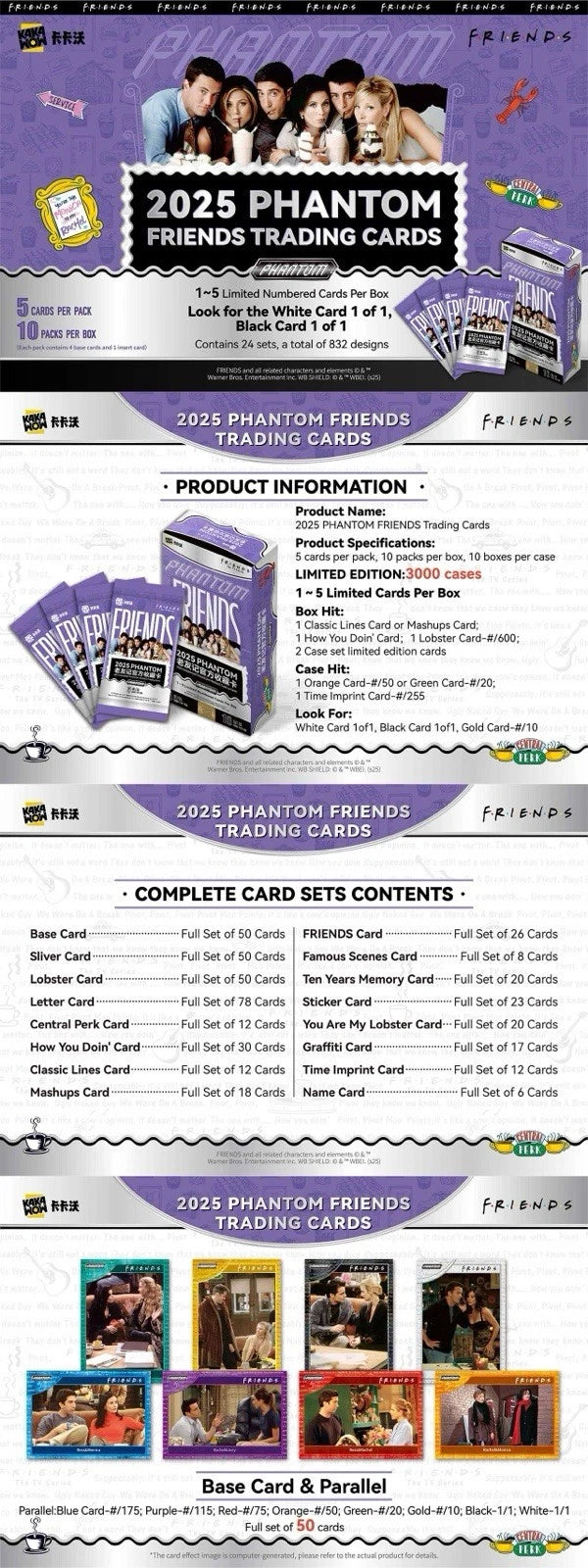 2025 Kakawow PHANTOM Friends Trading Cards Box Factory Sealed